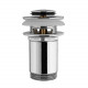 Донный клапан Santera 906 CC click-clack, с переливом, хром  (ST906CC)