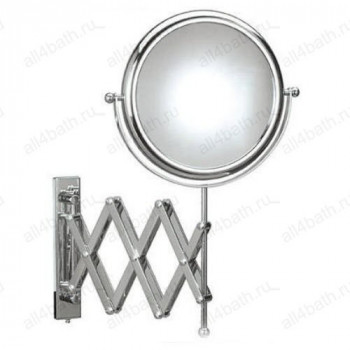 KOH-I-NOOR PANTOGRAPH 43/1KK2 косметическое зеркало, увеличивающее, настенное, круглое, хром