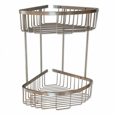 GFmark 80360 / 80361 / 80365 полка-решетка угловая овальная, нержавеющая сталь