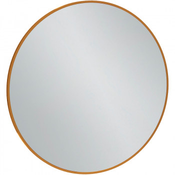 Зеркало в ванную Jacob Delafon Odeon Rive Gauche 90 EB1268-GLD золото округлое