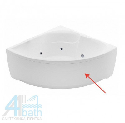 Aquanet Bali 00139566 экран под ванну 150х61,5 см, белый