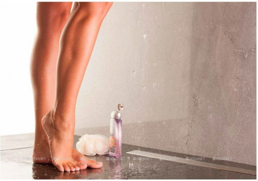 Душевой лоток Pestan Confluo Frameless Line 13701232, 750мм  Нержавеющая сталь / Пластик / Стекло