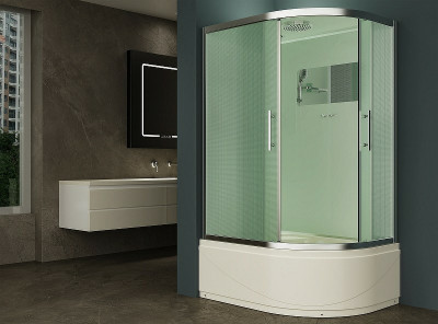 Душевая кабина Esbano EST-129CRB 120x90 L ESKB129CRBL асимметричная