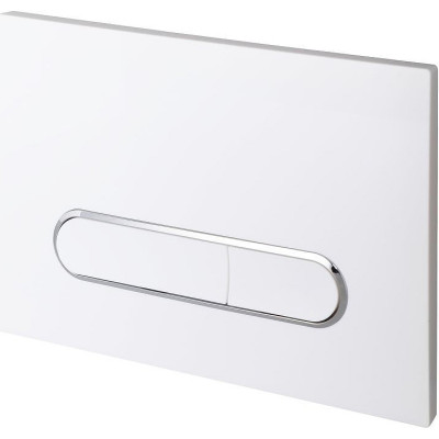 Клавиша смыва Esbano OVL-17GW ESINOVL17GW белая ABS-пластик