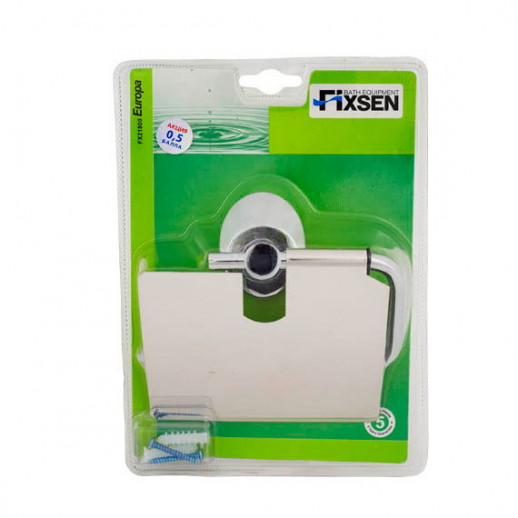 Fixsen Europa FX-21810 бумагодержатель с крышкой, хром