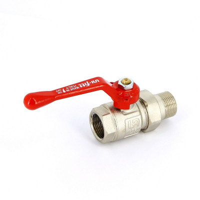 Кран шаровой НВ полнопроходной рычаг Uni-Fitt 3/4" с разъемным соединением (113L3000)