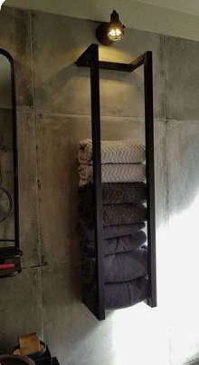ArtofSpace BEINN TESLA полотенцесушитель электрический 30 см x 120 см, черный матовый