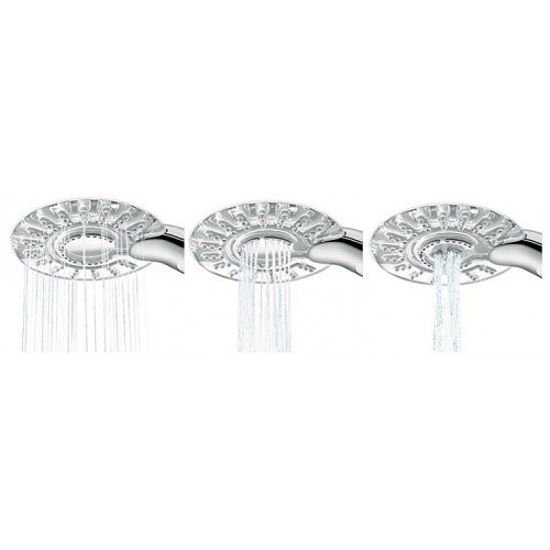 Hansa Clear Tri 0456033078 душевой гарнитур 90 см, 3 вида струи, хром