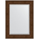 Зеркало настенное Evoform Exclusive 112х82 BY 3481 с фацетом в багетной раме Состаренная бронза с орнаментом 120 мм  (BY 3481)