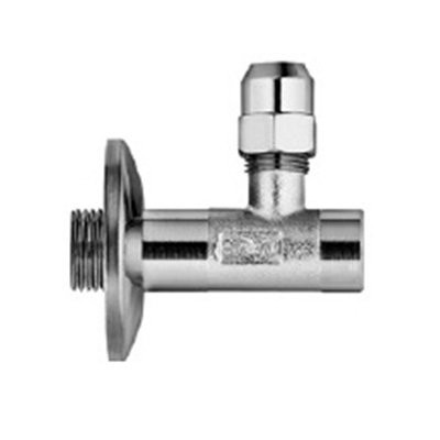 Nobili AV00121CR угловой кран с фильтром 1/2, хром