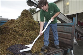 Эргономичная большая лопата с длинной ручкой, 1310 мм