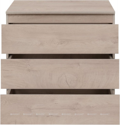 Комод для ванной Aquanet Сканди 800x480 Дуб эдгрейн 3 ящика (00302543)