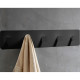 Вешалка для полотенец Abber Stein AS1650MB черная матовая  (AS1650MB)