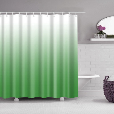 Штора для ванной Primanova 180х200 полиэстер (зеленый) DR-70006