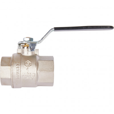Кран шаровой полнопроходной, ВР/ВР, ручка рычаг 1 STOUT (SVB-0001-000025)
