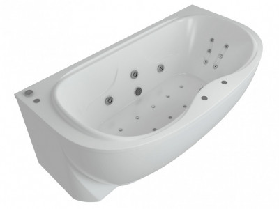 Акриловая ванна Aquatek Мелисса овальная 180x95 (без гидромассажа) MEL180-0000031