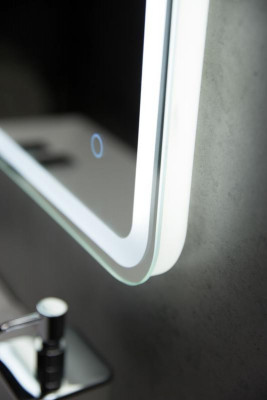 Зеркало BelBagno SPC-MAR-1000-800-LED-BTN