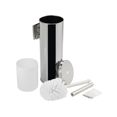 Туалетный ершик настенный GFmark 314, нержавеющая сталь