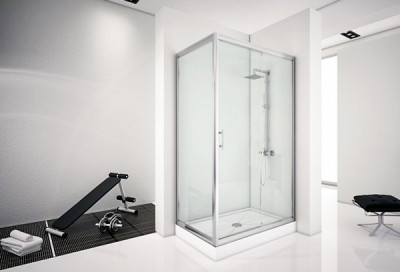 Душевой угол Aquanet Alfa NAA1131 150x80 пр-ль хром стекло прозрачное