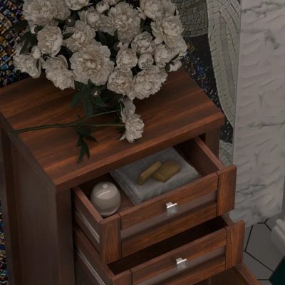 Opadiris Мираж 44 комод, светлый орех