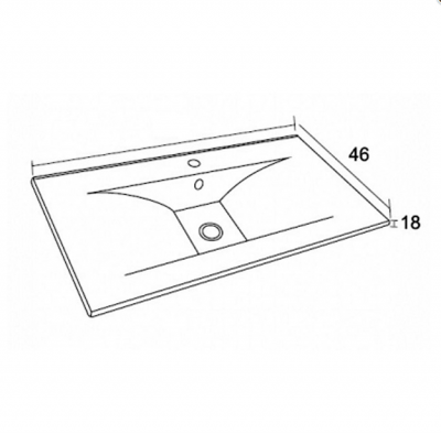 SanVit КУБЭ-2 тумба с раковиной 100 см, шелк сталь