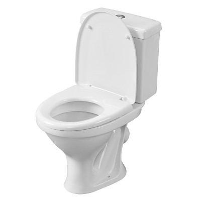 Унитаз компакт Santeri Форвард 1.P205.2.S00.00B.F с бачком и сиденьем фарфор