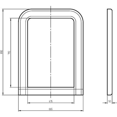 Зеркало для ванной подвесное Migliore CDB 65 26358 золото