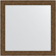 Зеркало настенное Evoform Definite 64х64 BY 3137 в багетной раме Виньетка состаренная бронза 56 мм  (BY 3137)