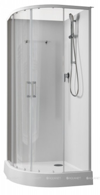 Душевая кабина Aquanet Passion EVO 100x100 R White четверть круга (00281965)