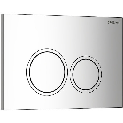 Клавиша смыва Grossman Galaxy 700.K31.01.100.100 хром ABS-пластик