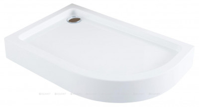 Душевой поддон Aquanet GL180 120x80 L асимметричный белый (00265566)