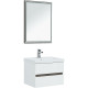 Комплект мебели для ванной Aquanet Беркли 60 258906 подвесной белый дуб рошелье  (00258906)