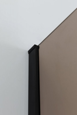 Душевой уголок CEZARES 100 x 80 x 195 см прямоугольная Nero (SLIDER-AH-1-100-80/90-BR-NERO)