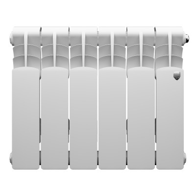 Радиатор биметалл Royal Thermo Revolution Bimetall 350 – 6 секций (RTRB35006)