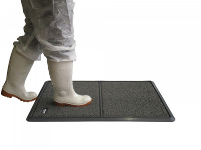 Haccper Dezmatta Напольное покрытие с основой  950*650*18 мм, серое