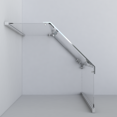 Душевой уголок Vincea Stresa VSP-1S900CLB 900х900 черный стекло прозрачное