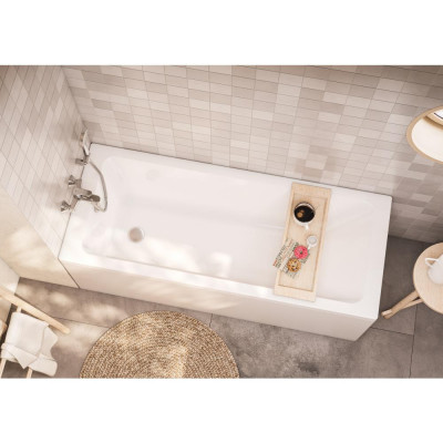 Ванна акриловая Roca Leon 170x70 см 248658000 прямоугольная