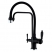 Смеситель для кухни Zorg Sanitary ZR 342-6 YF Black под фильтр