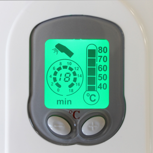 MERIDA HOTEL EJB501 фен настенный для гостиниц и бассейнов, белый, ABS-пластик