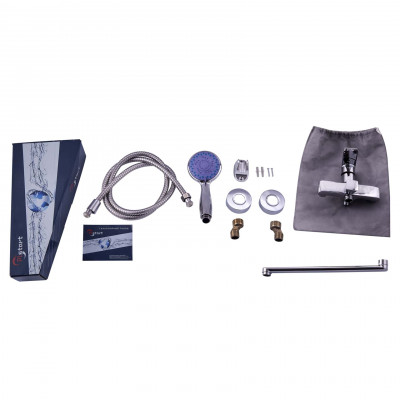 Смеситель для ванны Plstart PD22015, хром