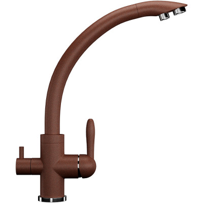 Смеситель для кухни Ulgran Classic U-017-302 высота 332 мм однорычажный песочный