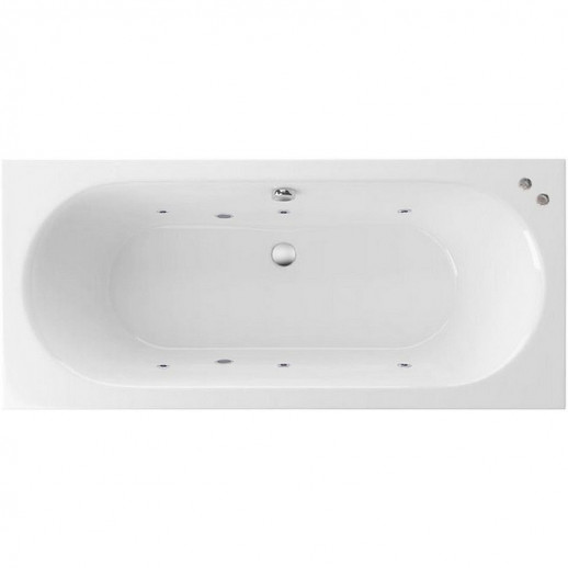 Ванна акриловая Excellent Oceana Slim 170x75 WAEX.OCE17S.SOFT.CR с гидромассажем прямоугольная