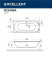 Ванна акриловая Excellent Oceana Slim 170x75 WAEX.OCE17S.SOFT.CR с гидромассажем прямоугольная
