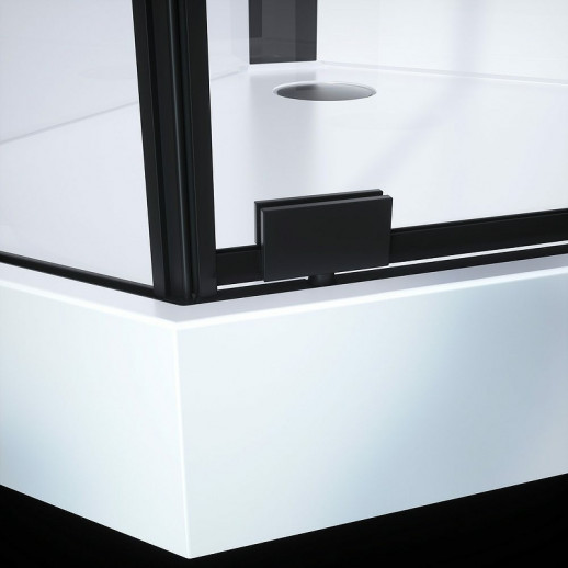 Душевая кабина Black&White Galaxy G8035 90x90 8035000 с гидромассажем форма призма