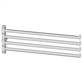 FBS Universal UNI 038 полотенцедержатель поворотный четверной, 35 см, компонент, хром