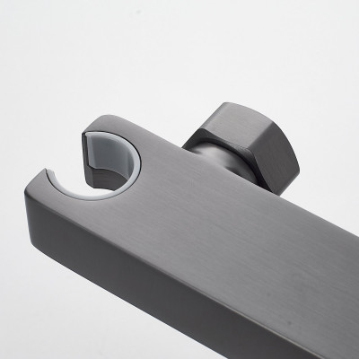 Гигиенический душ со смесителем Raffine F0596T-1, оружейная сталь