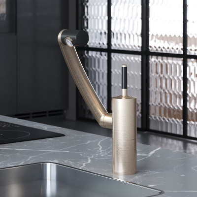 Кухонный смеситель Damixa Arc 290007264 никель