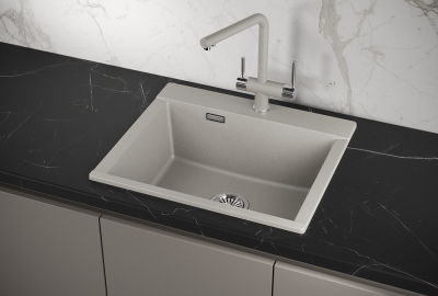 Кухонная мойка Granula 5804, БАЗАЛЬТ