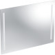 Зеркало в ванную Geberit Option 500.589.00.1 с подсветкой с механическим выключателем прямоугольное  (500.589.00.1)