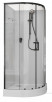 Душевая кабина Aquanet Passion EVO 100R Black 100x100 четверть круга (00282010)